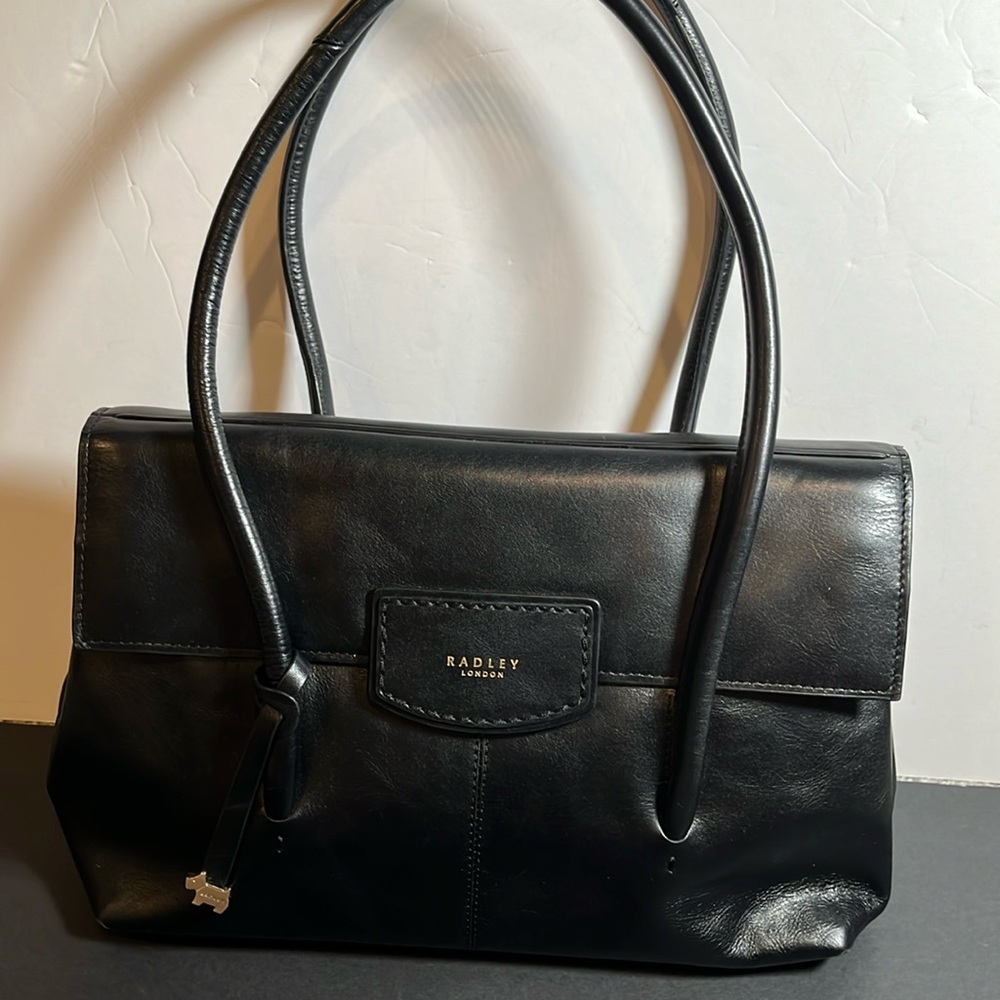Radley London Black Leather Handle Purse